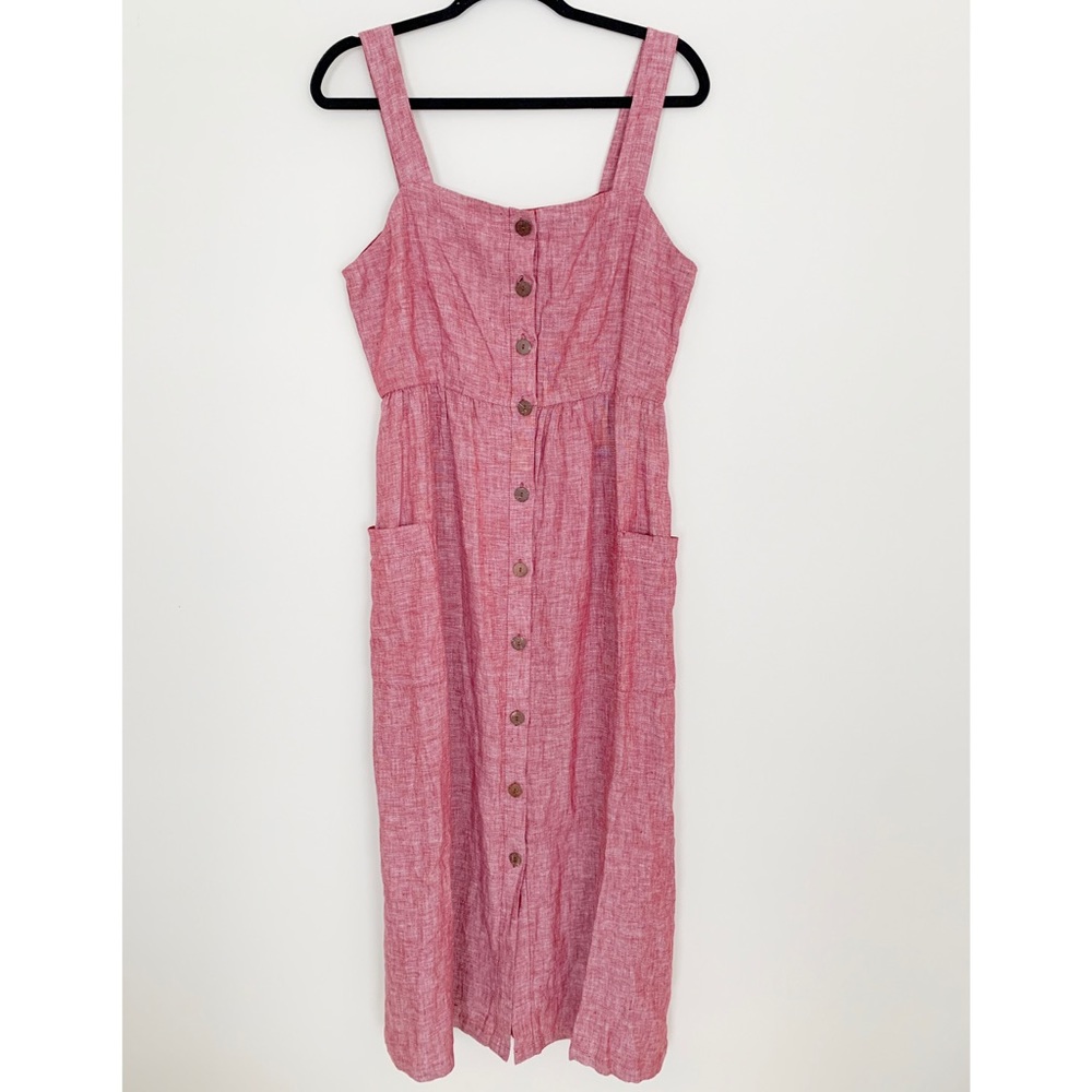 HP ✨ Red Rachel Zoe Linen Dress